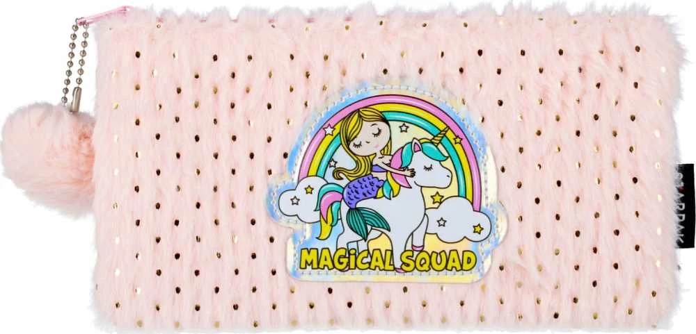 Cristal Unicorn pliušinis pieštukų dėklas STARPAK 490755