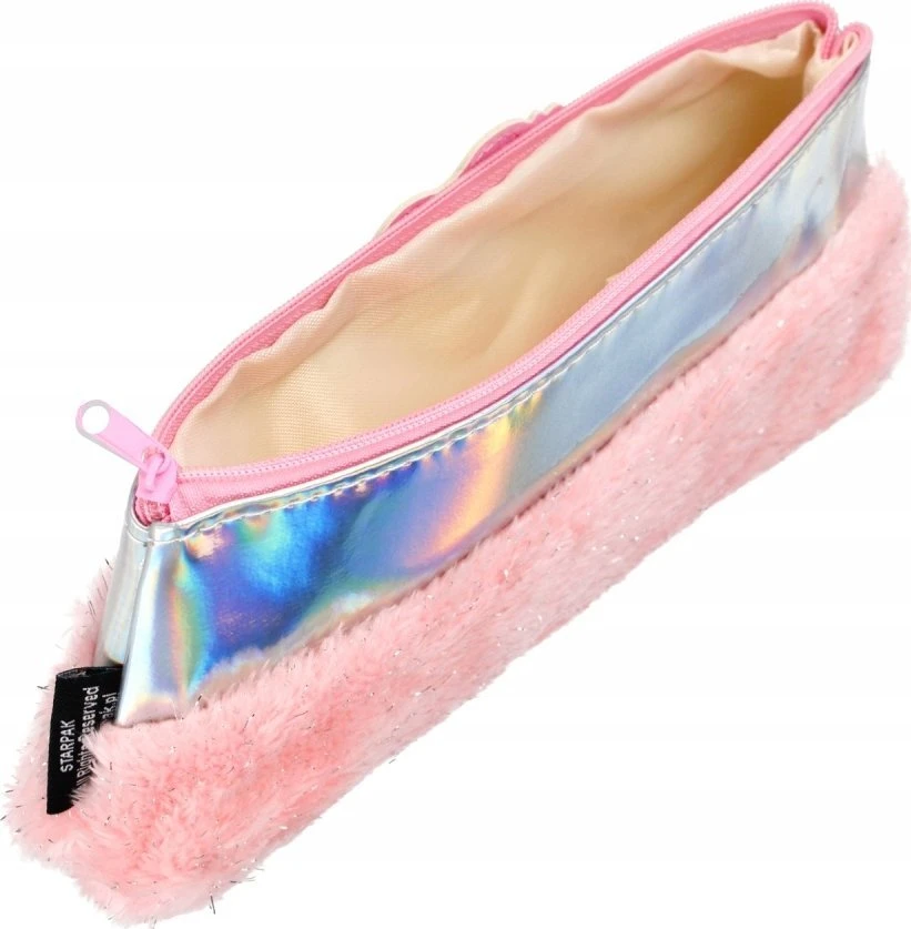 Pliušinis pieštukų dėklas Unicorn STARPAK 490749