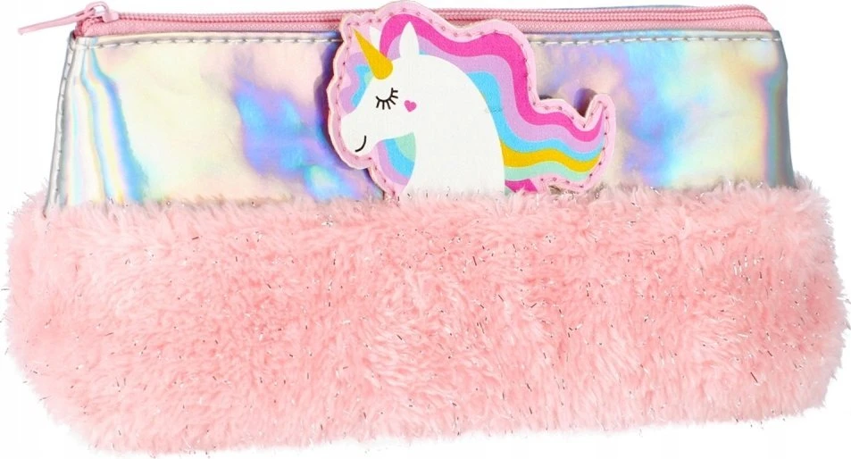 Pliušinis pieštukų dėklas Unicorn STARPAK 490749