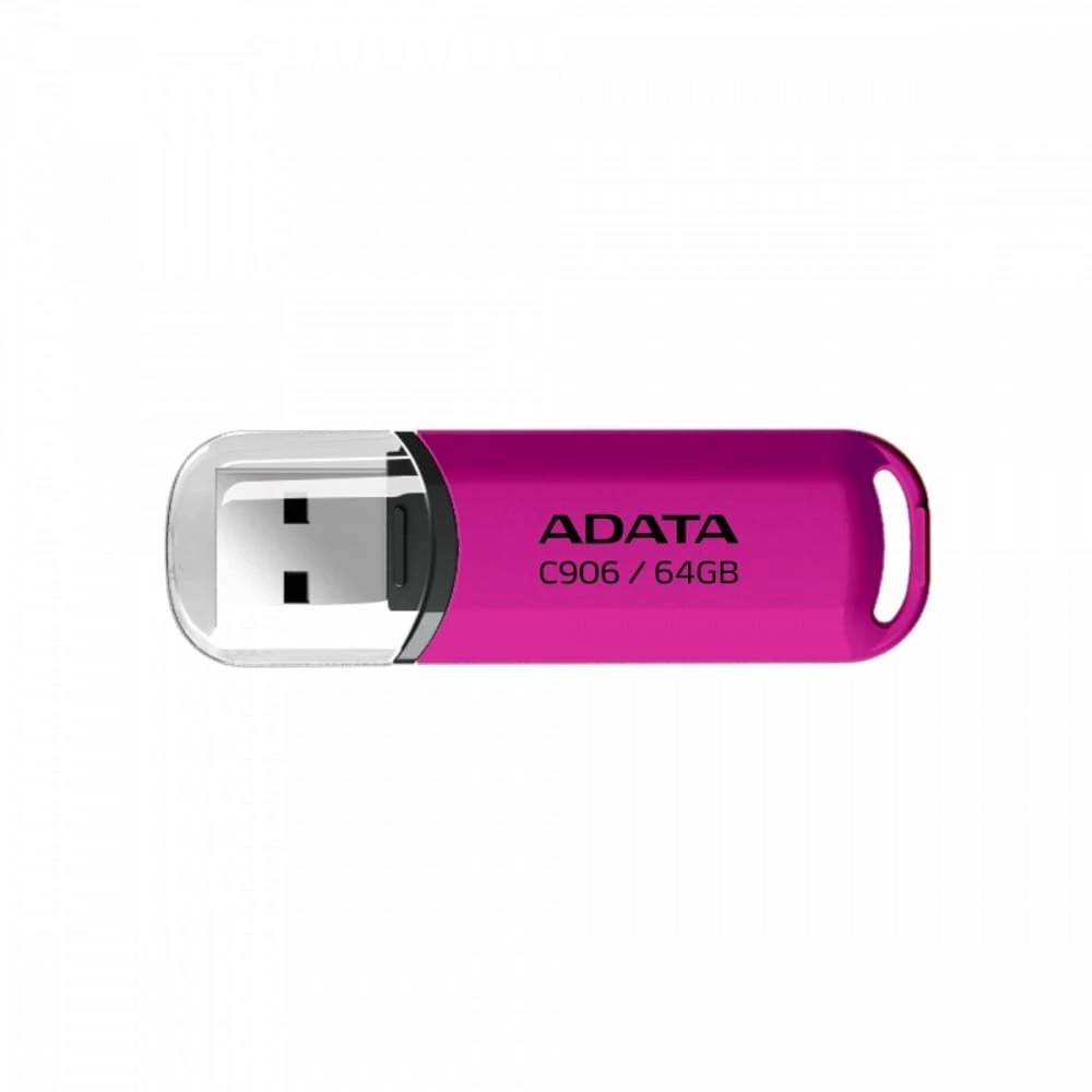 ADATA | USB Flash Drive | C906 | 64 GB | USB Type-A | Rožinė
