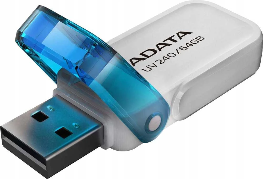 ADATA | USB atmintinė | UV240 | 64 GB | USB A tipo | Baltas