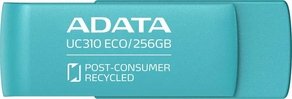 ADATA | USB atmintinė | UC310 ECO | 256 GB | USB A tipo | Žalias