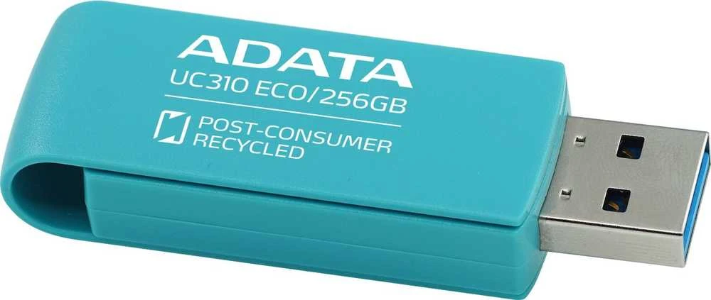 ADATA | USB atmintinė | UC310 ECO | 256 GB | USB A tipo | Žalias
