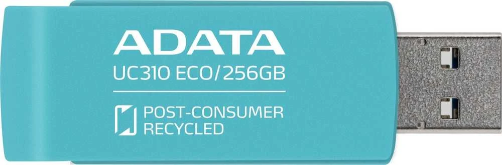 ADATA | USB atmintinė | UC310 ECO | 256 GB | USB A tipo | Žalias