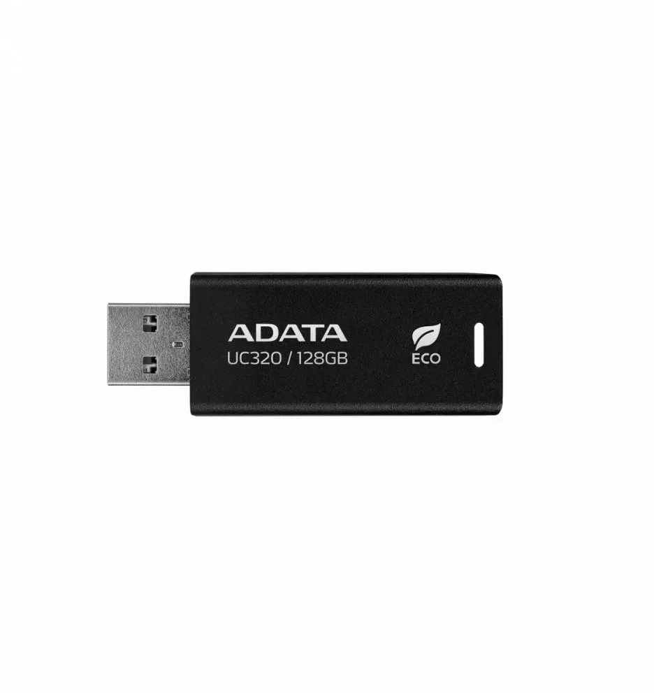 ADATA USB atmintinė UC320 128GB USB3.2-A Gen1 juoda