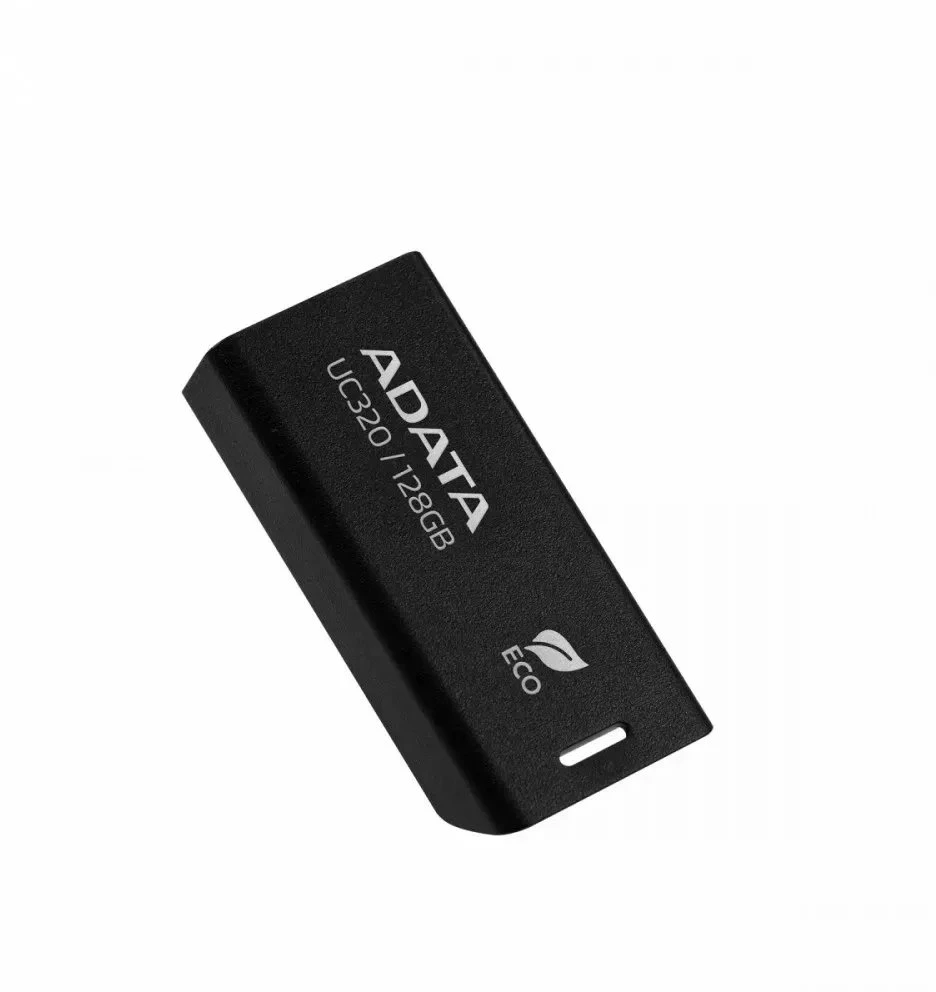 ADATA USB atmintinė UC320 128GB USB3.2-A Gen1 juoda