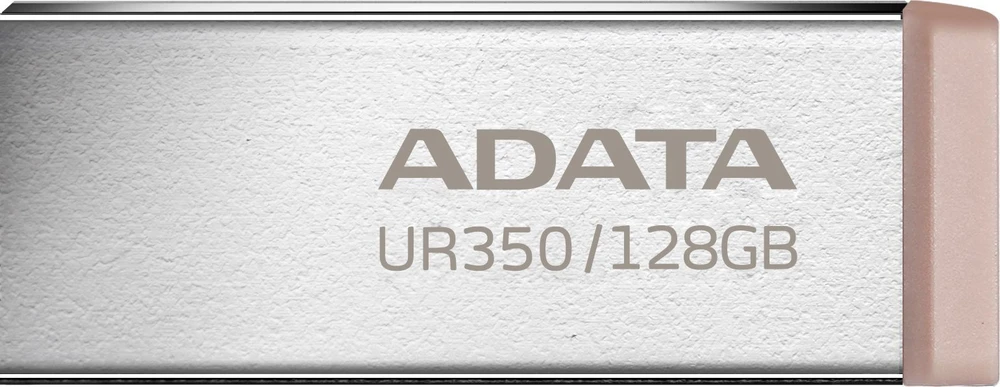ADATA UR350 USB flash drive 256 GB USB Type-A 3.2 Gen 1 (3.1 Gen 1) Brown, Nerūdijantis plienas