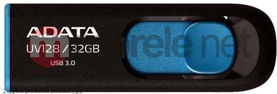 USB atmintinė ADATA UV128, 64 GB (AUV128-64G-RBE)