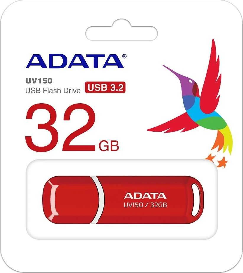 Atmintukas ADATA UV150 32GB Raudonas