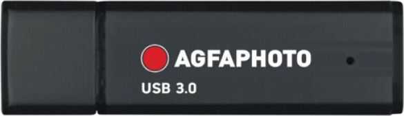 AgfaPhoto USB 3.2 Gen 1 128GB juoda