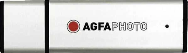 AgfaPhoto USB 2.0 4GB sidabrinis USB atminties raktas
