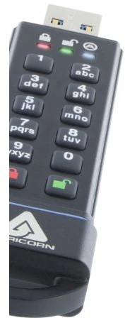 Atmintukas „Apricorn Aegis Secure Key 3.0“, 60 GB (ASK3–60 GB)
