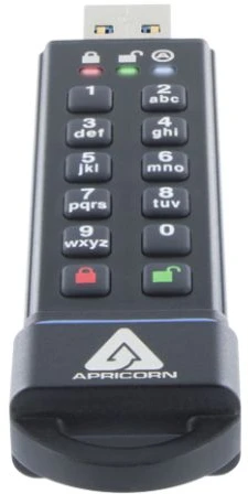 Atmintukas „Apricorn Aegis Secure Key 3.0“, 60 GB (ASK3–60 GB)