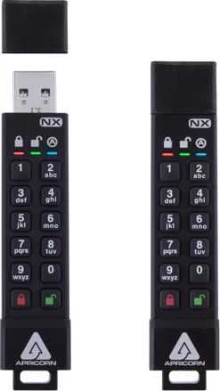 Pendrive Apricorn Aegis Secure Key 3NX, 16 GB (ASK3-NX-16GB)