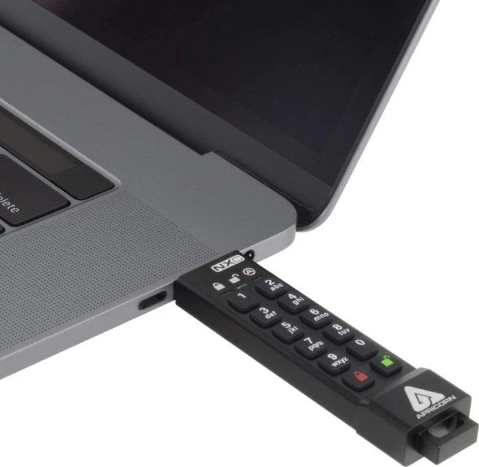 Pendrive Apricorn Aegis Secure Key 3NXC, 64 GB (ASK3-NXC-64GB)