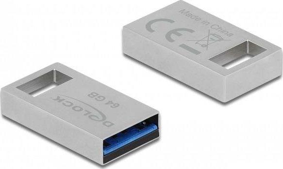 DELOCK USB 3.2 Gen 1 Memory Stick 64GB – metalinis korpusas