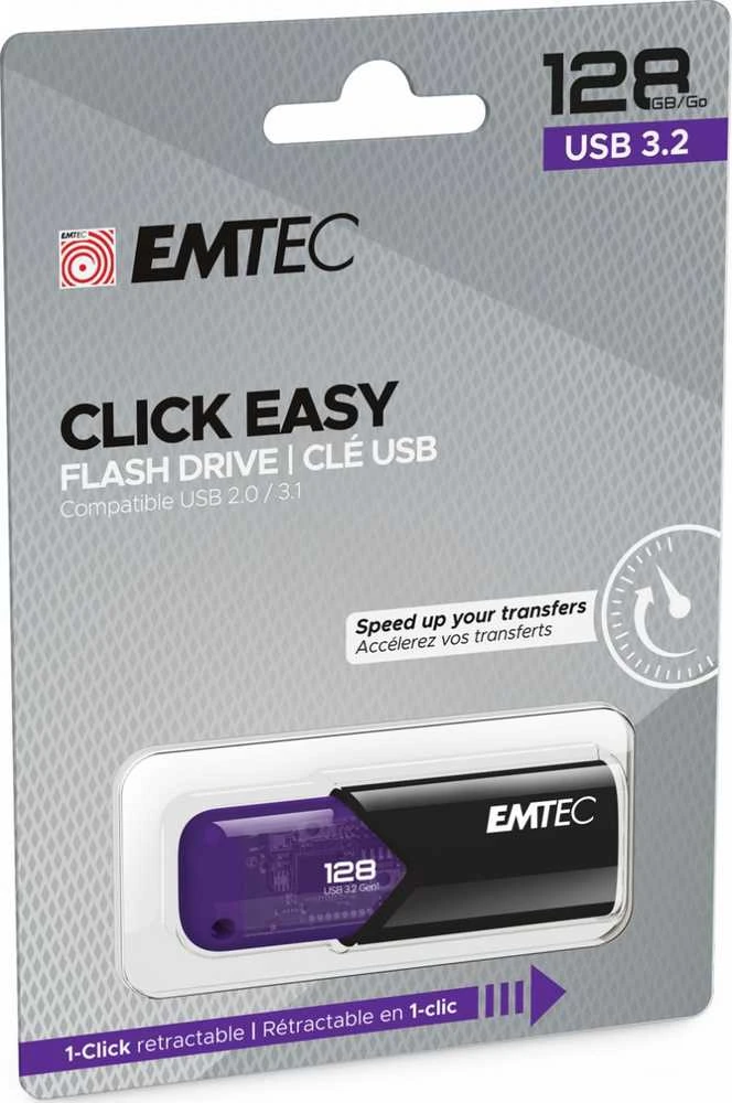 Emtec USB3.2 Click Easy B110 128GB