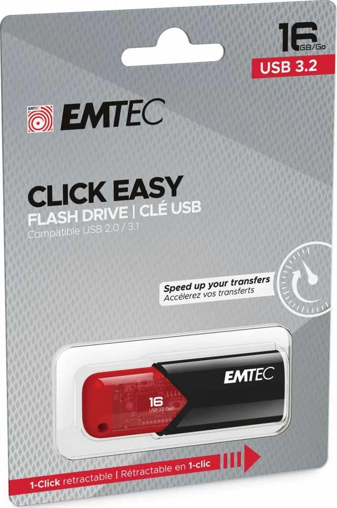 Emtec B110 Click Easy USB3.2 atmintinė 256 GB