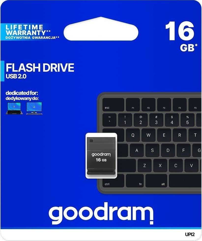 Pendrive GoodRam Piccolo, 16 GB (UPI2-0160K0R11)