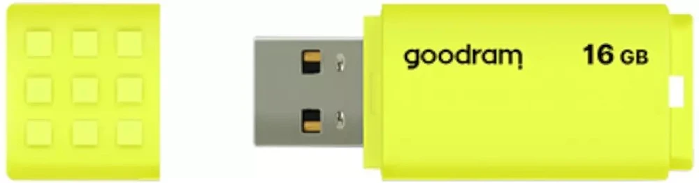 GOODRAM UME2-0160Y0R11 GOODRAM atmintis USB UME2 16GB USB 2.0 Geltona