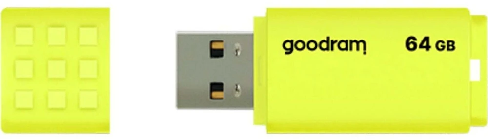 GOODRAM UME2-0640Y0R11 GOODRAM atmintis USB UME2 64GB USB 2.0 Geltona