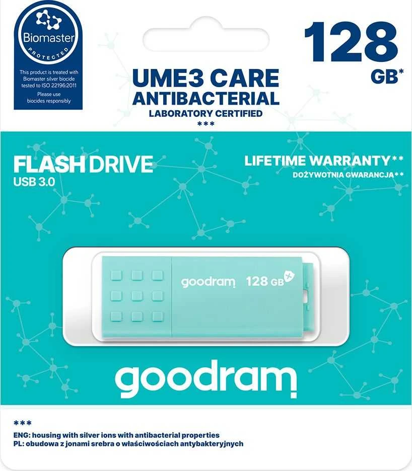 GOODRAM atmintis USB UME3 CARE 128GB USB3.0