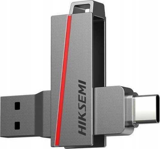 „Hikvision HIKSEMI“ 64 GB dviguba atmintinė, USB 3.2 (srovės greitis: 30–150 MB/s, pločio greitis: 15–45 MB/s)
