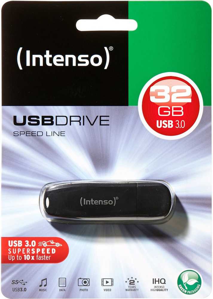 Pendrive Intenso Speed line, 32 GB (3533480)