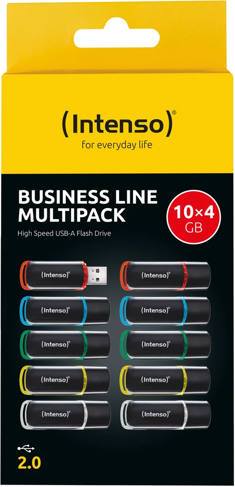 Pendrive Intenso Business Line 4GB Mix kolorów (3511551)