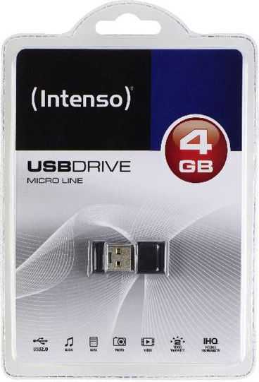 Intenso Micro Line Pendrive, 4 GB (3500450)