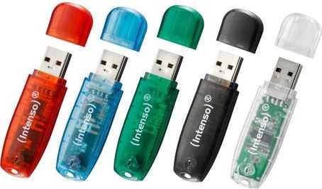 Intenso „Rainbow Line Intense“ USB atmintinė, 32 GB (3502480)