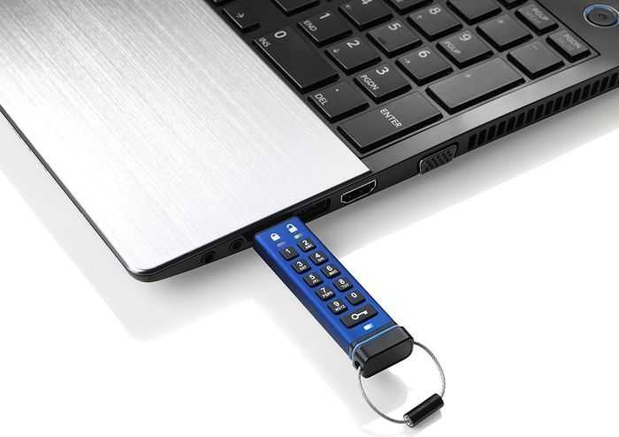 Pendrive iStorage datAshur Pro, 8 GB (IS-FL-DA3-256-8)