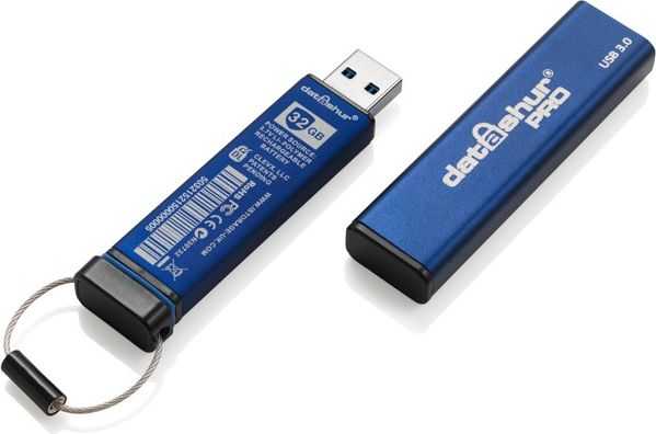 USB atmintinė „iStorage dataAshur Pro“, 32 GB (IS-FL-DA3-256-32)