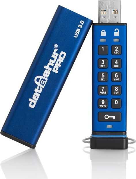 USB atmintinė „iStorage dataAshur Pro“, 32 GB (IS-FL-DA3-256-32)