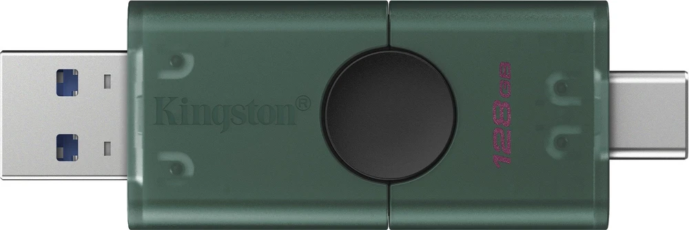 KINGSTON 128GB USB-A + USB-C 3.2 Gen 1 DataTraveler DuoG2