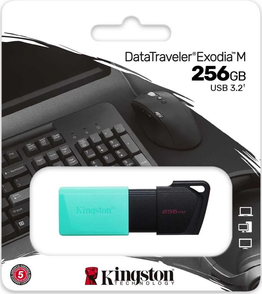 USB laikmena Kingston DataTraveler Exodia M, 256GB