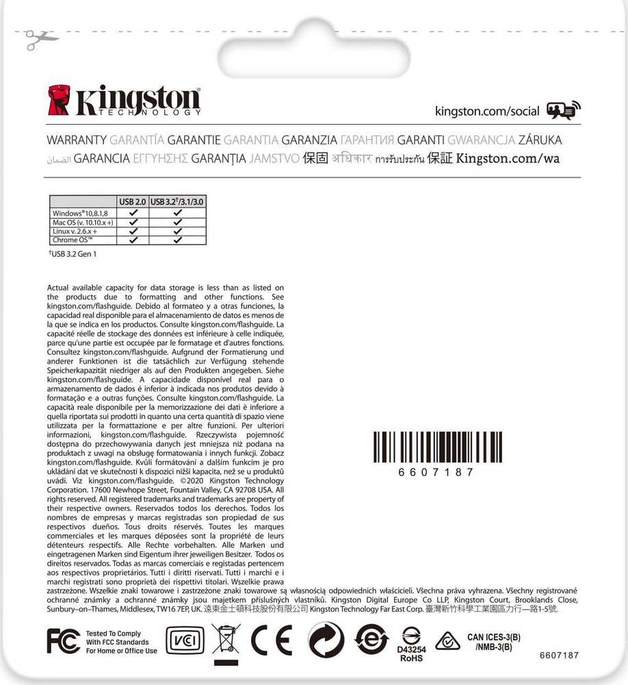 Pendrive „Kingston DataTraveler Exodia M“, 64 GB (DTXM / 64 GB)