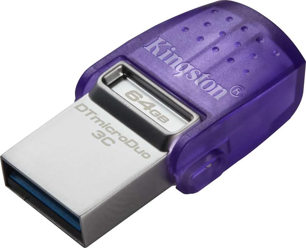 USB laikmena Kingston DataTraveler microDuo 3C, 64 GB, USB Type-A / USB Type-C