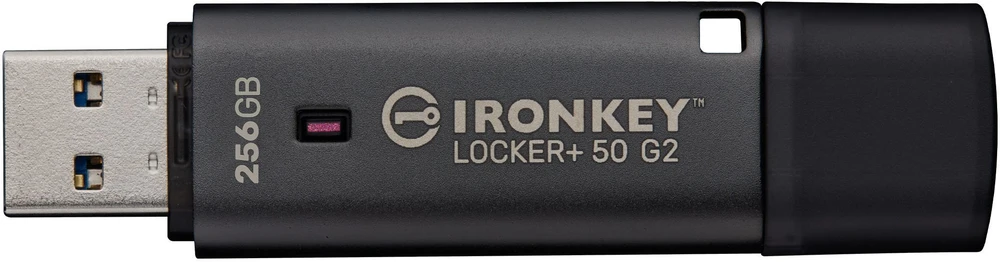 „Kingston IronKey Locker+ 50 G2“ 256 GB USB 3.2 atmintinė
