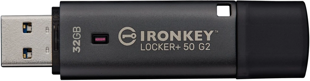 „Kingston IronKey Locker+ 50 G2“ 32 GB USB 3.2 atmintinė