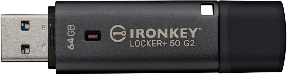 „Kingston IronKey Locker+ 50 G2“ 64 GB USB 3.2