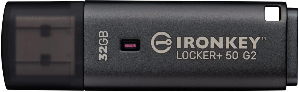 „Kingston IronKey Locker+ 50 G2“ 32 GB USB 3.2 atmintinė