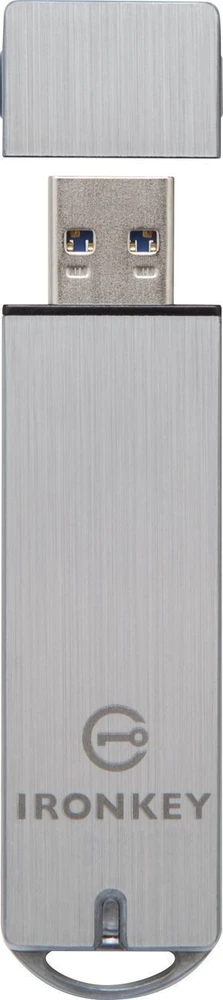 „Kingston IronKey S1000“ 128 GB FIPS 140-2 3 lygio 256 bitų AES valdoma atmintis