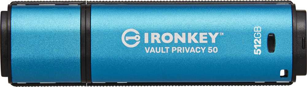 Kingston IronKey Vault Privacy 50 512GB USB 3.0 256bit AES Encrypted