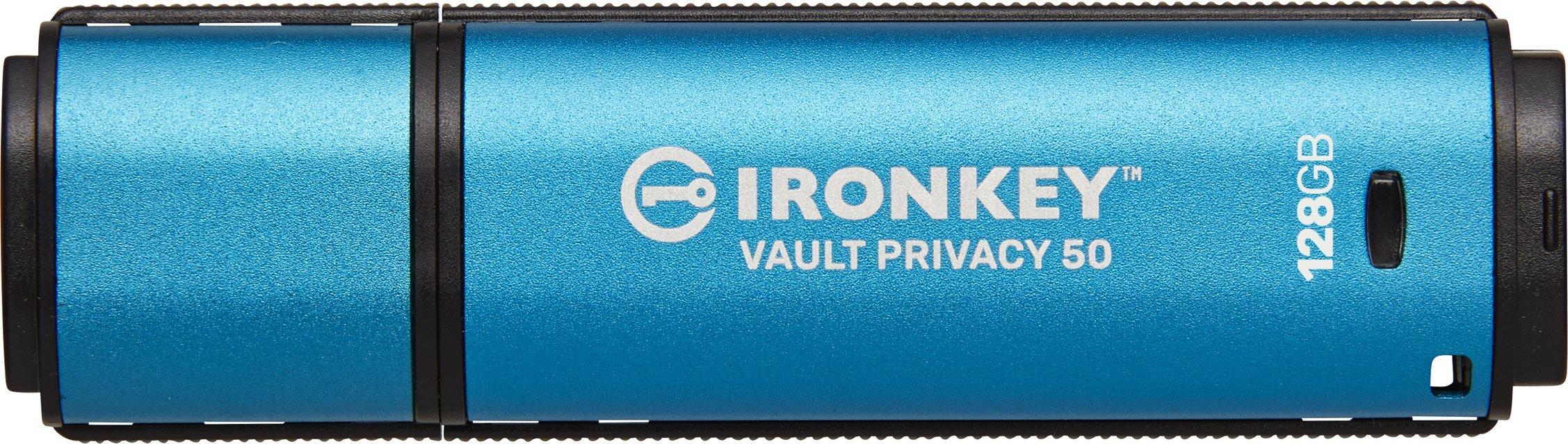 „Kingston IronKey Vault Privacy 50“ 128 GB USB 3.0 256 bitų AES šifravimas