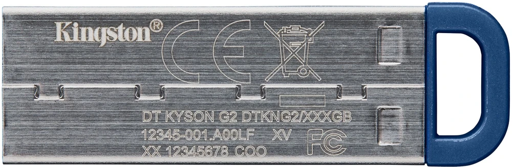 Pendrive Kingston Technology DataTraveler 64GB Kyson 220 MB/s Metalowy USB 3.2 Gen 1 (DTKNG2/64GB)