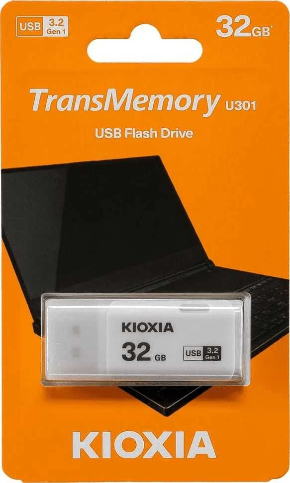 USB laikmena KIOXIA TransMemory U301, 32 GB, 3.2 Gen 1