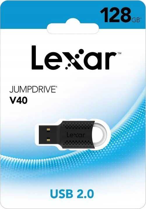 Pendrive Lexar JumpDrive V40 128GB (LJDV040128G-BNBNG)