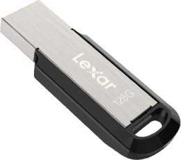 Lexar | Flash Drive | JumpDrive M400 | 128 GB | USB 3.0 | Juodas/Pilkas