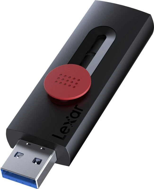 Lexar | Flash Drive | JumpDrive D300 | 64 GB | USB Type-C/Type-A | Juodas/Raudona